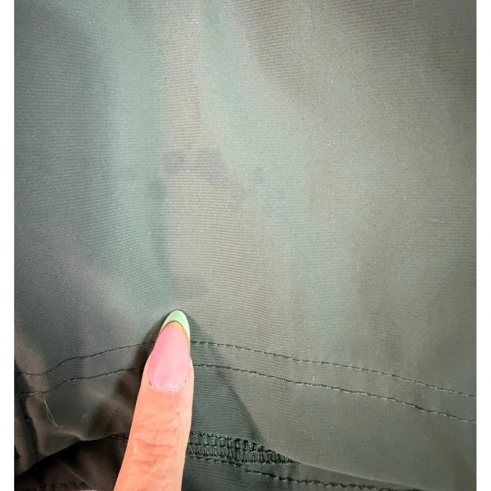 LEG3ND Athletic Shorts Men Large Green Cargo Zip‎ Pockets Activewear